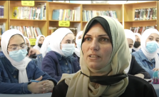 لاجئة يافاوية صاحبة لقب أفضل معلم لعام 2021